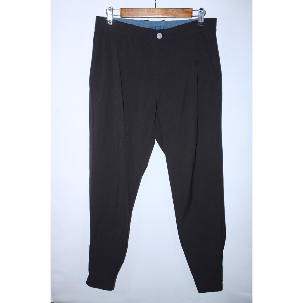 Macade Golf Men's Size 32 Regular Black Stretchy Comfort Performance Golf Pants
